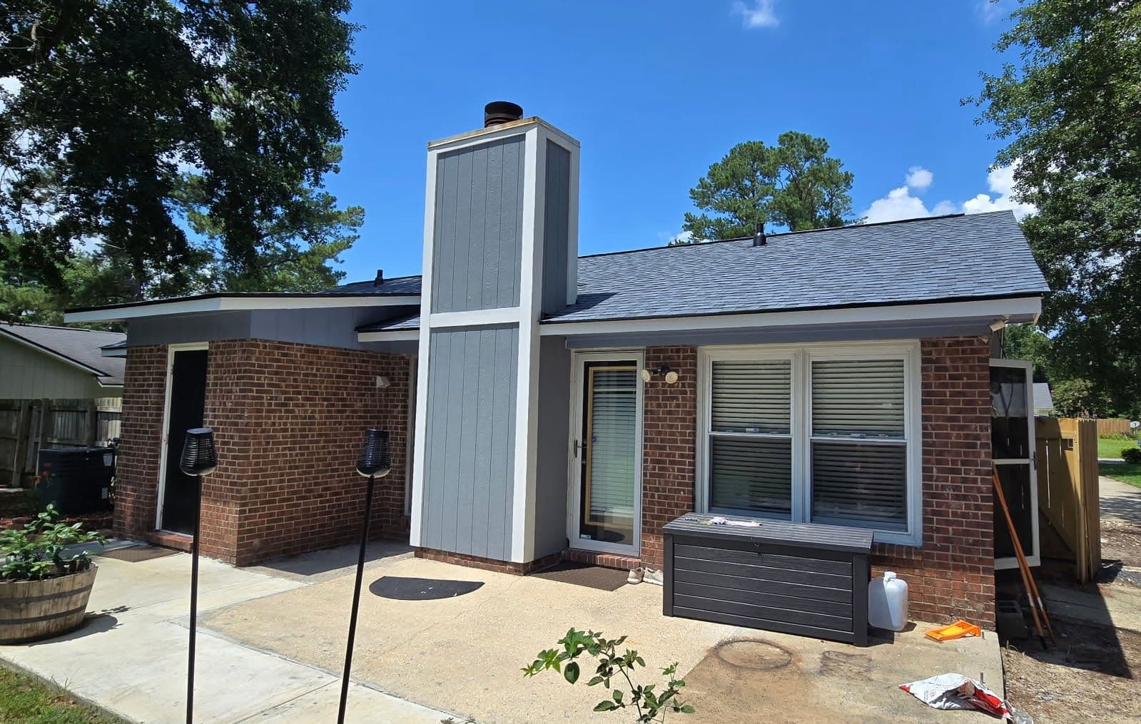 Gallery photos for Durable Harbor Blue Roof Transformation: Image #1