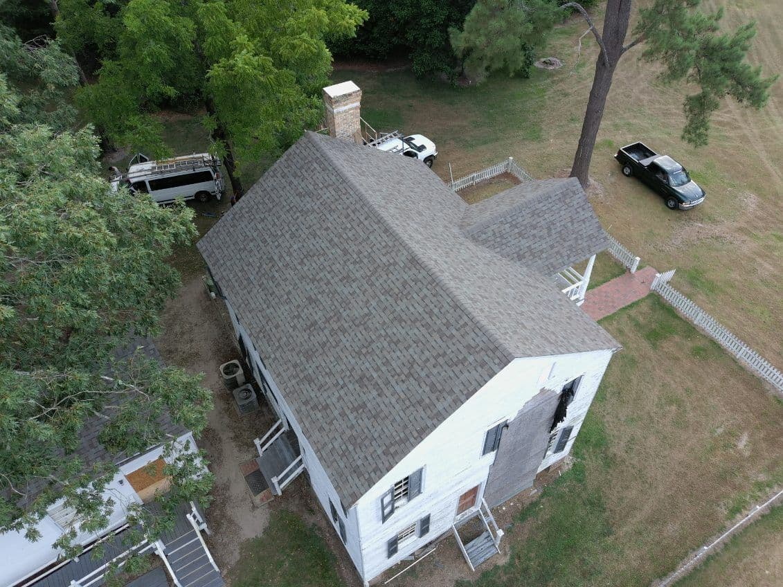 Project Historic House Roof Renovation with Driftwood Shingles image