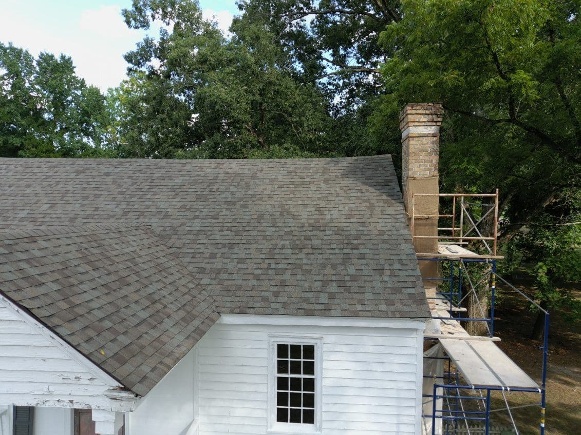 Gallery photos for Historic House Roof Renovation with Driftwood Shingles: Image #2