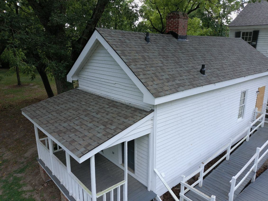 Gallery photos for Historic House Roof Renovation with Driftwood Shingles: Image #3