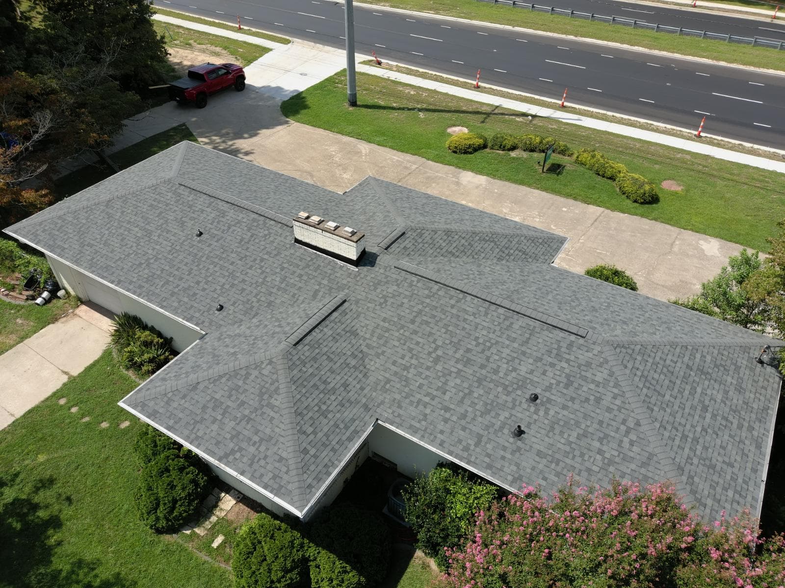 Gallery photos for Brick Home Transformation with New Shingle Roof: Image #2