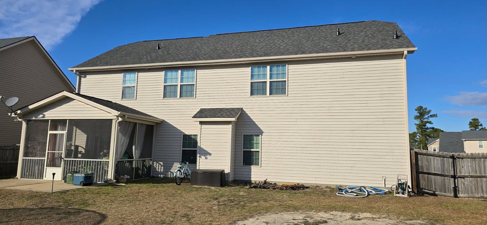 Gallery photos for Full Roof Replacement with Onyx Black Shingles: Image #1